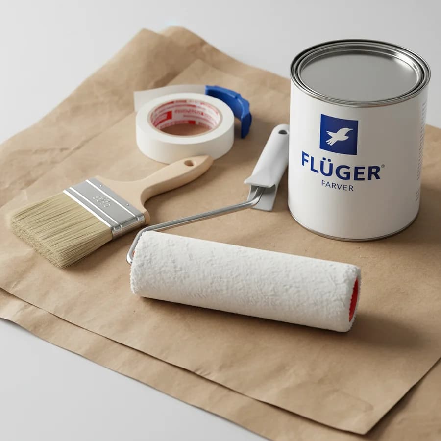 Malerværktøj til facademaling