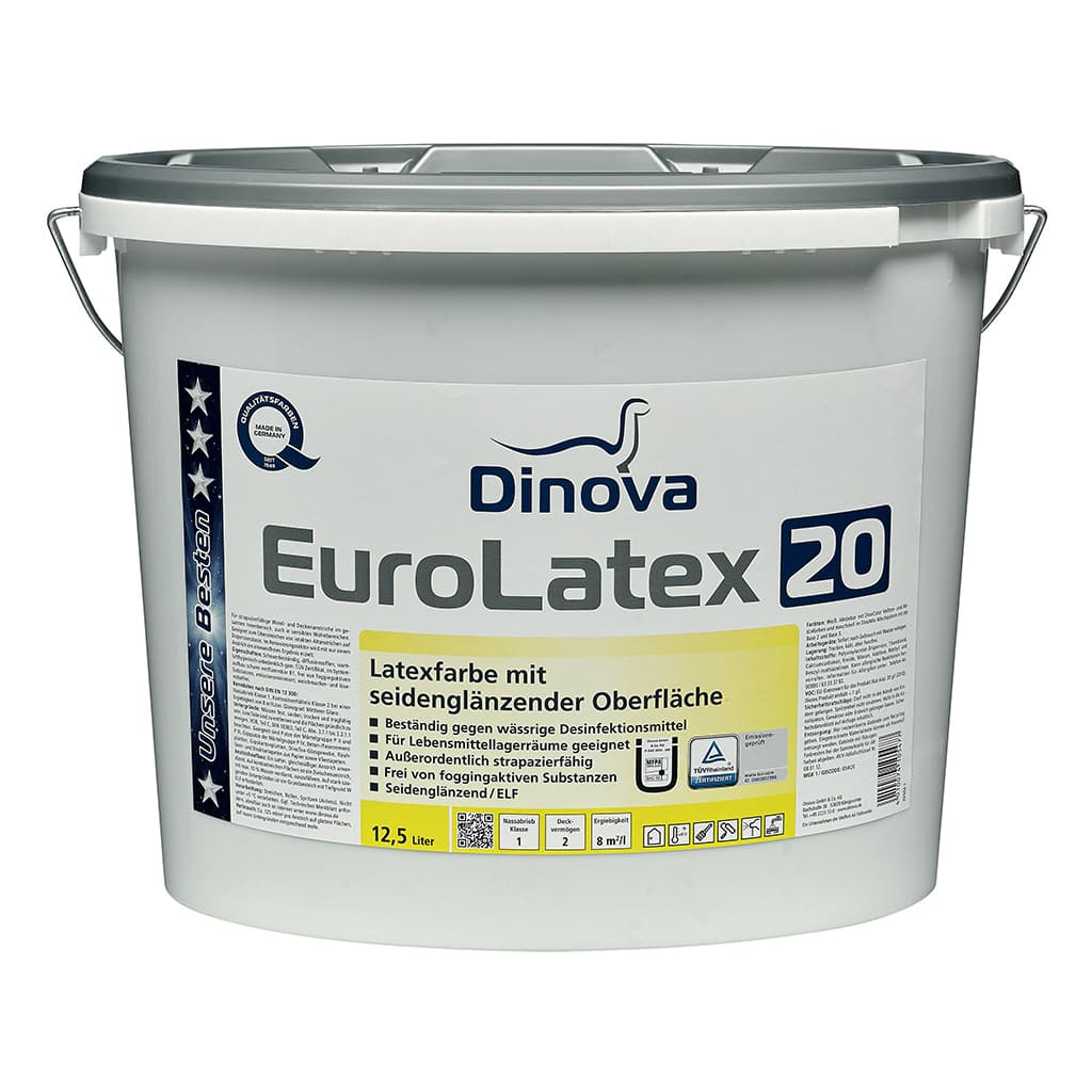 Vægmaling Glans 20 - Dinova Eurolatex 20