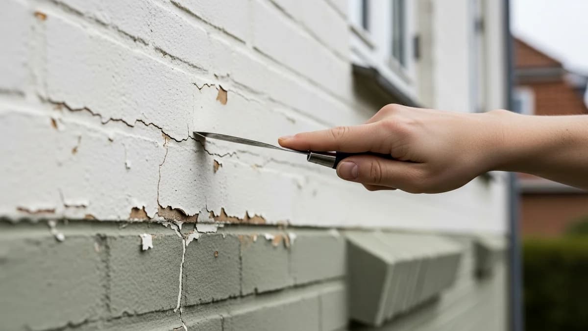 Hvornår skal du male din facade? Tegn og tidsplan