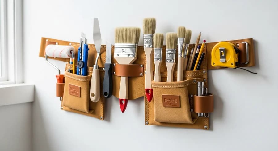 Malerværktøj til udvendig maling