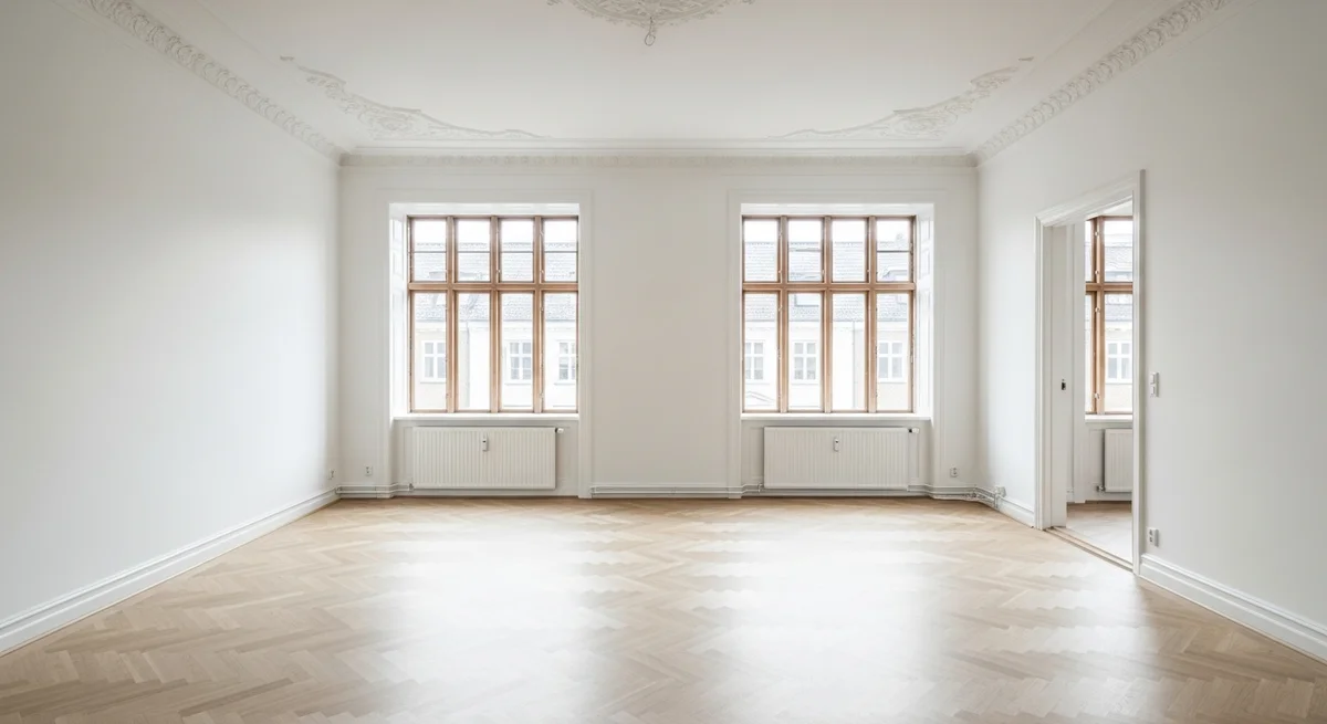 Færdigt malerresultat — Traevaerk Og Vinduer i Herning