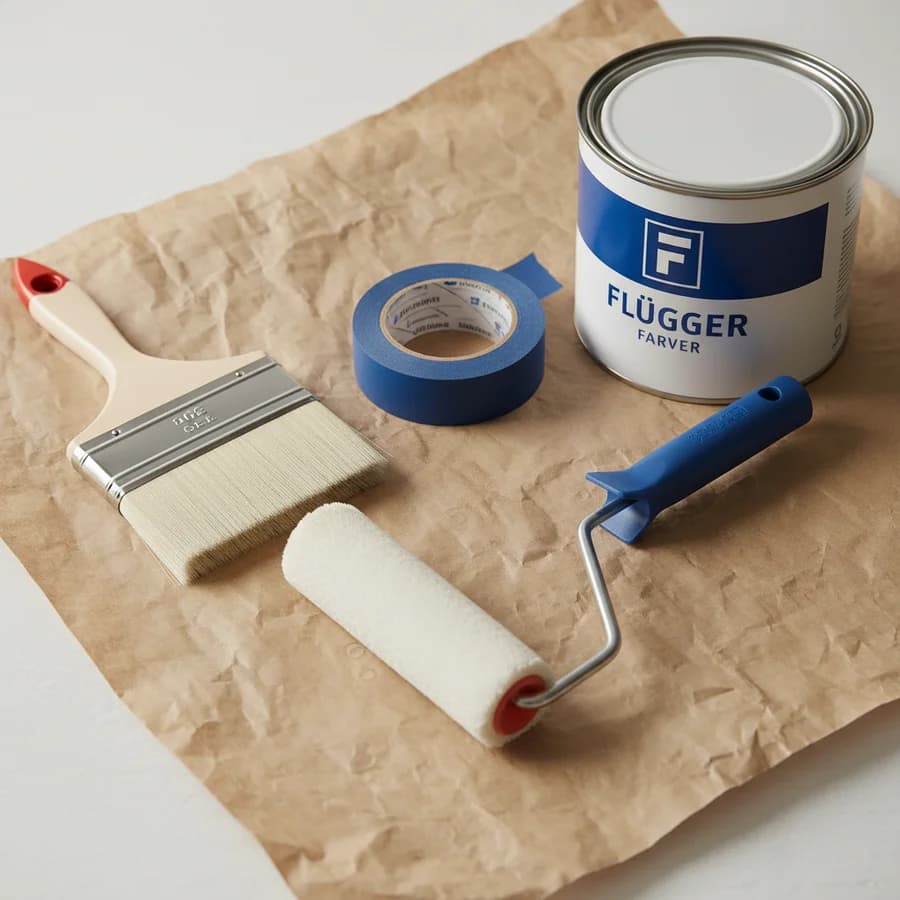 Malerværktøj til udvendig maling