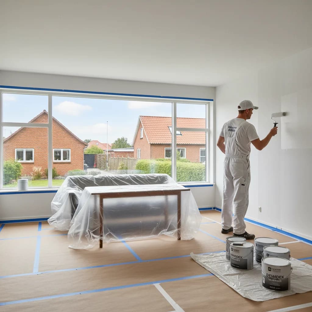 Maler i Fredericia — find lokale malerfirmaer