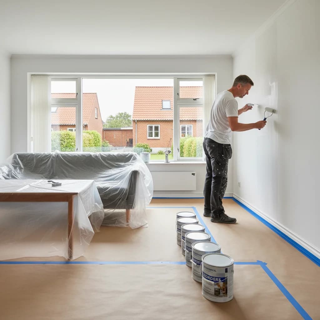 Maler i Frederiksberg — find lokale malerfirmaer