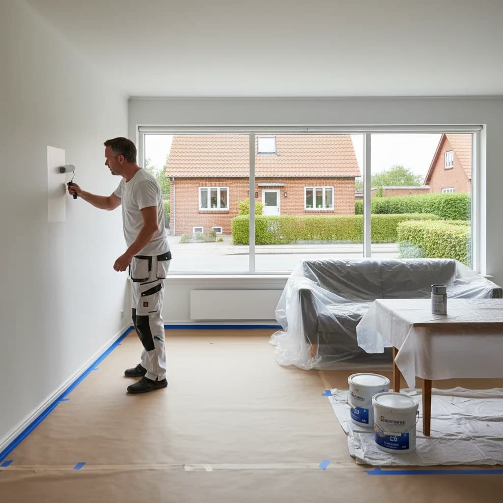 Maler i Gentofte — find lokale malerfirmaer