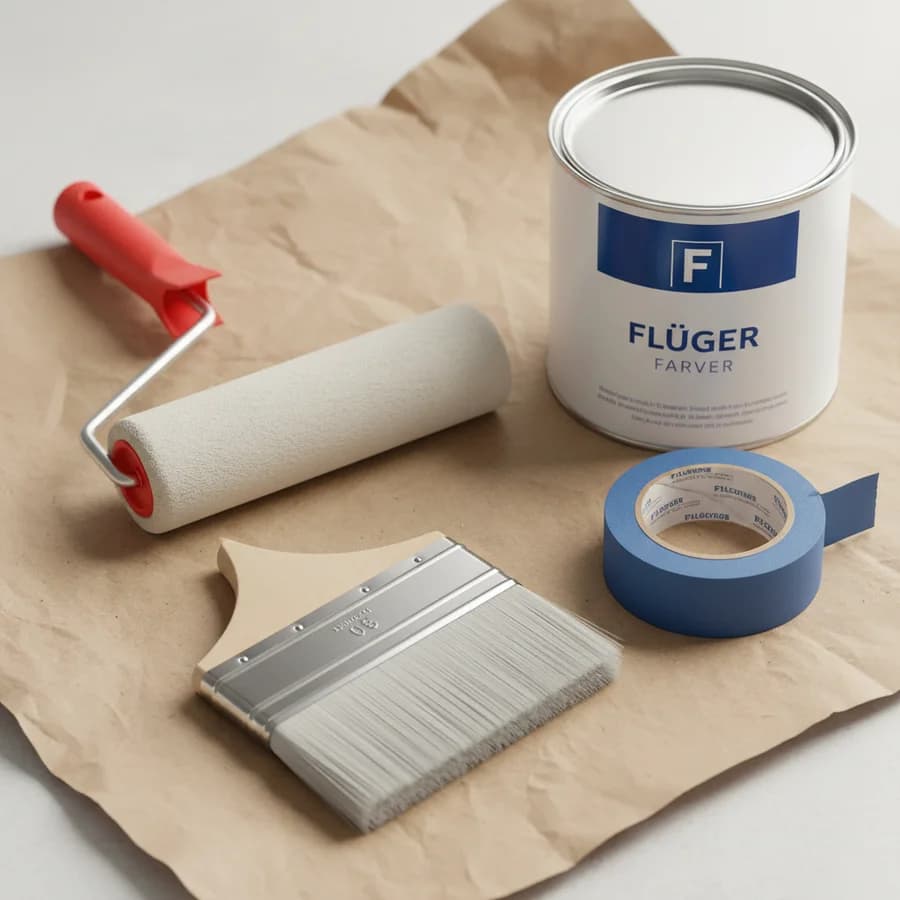 Malerværktøj til facademaling