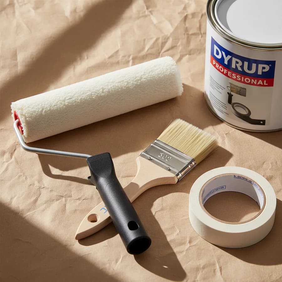 Malerværktøj til udvendig maling