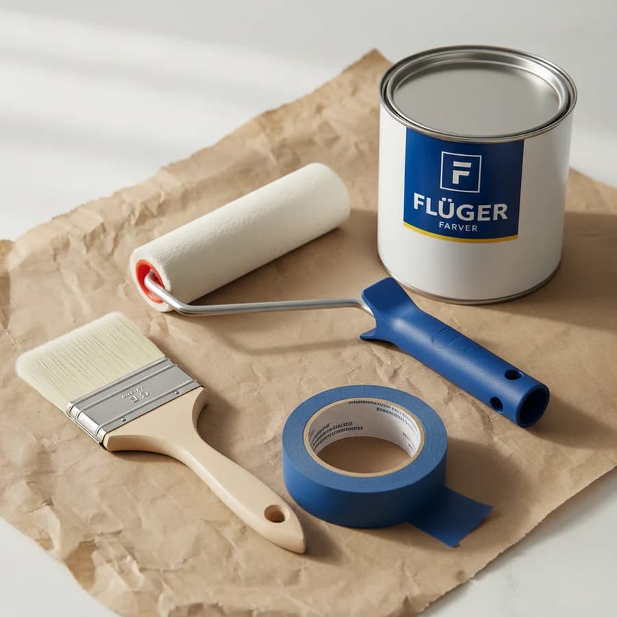 Malerværktøj til facademaling