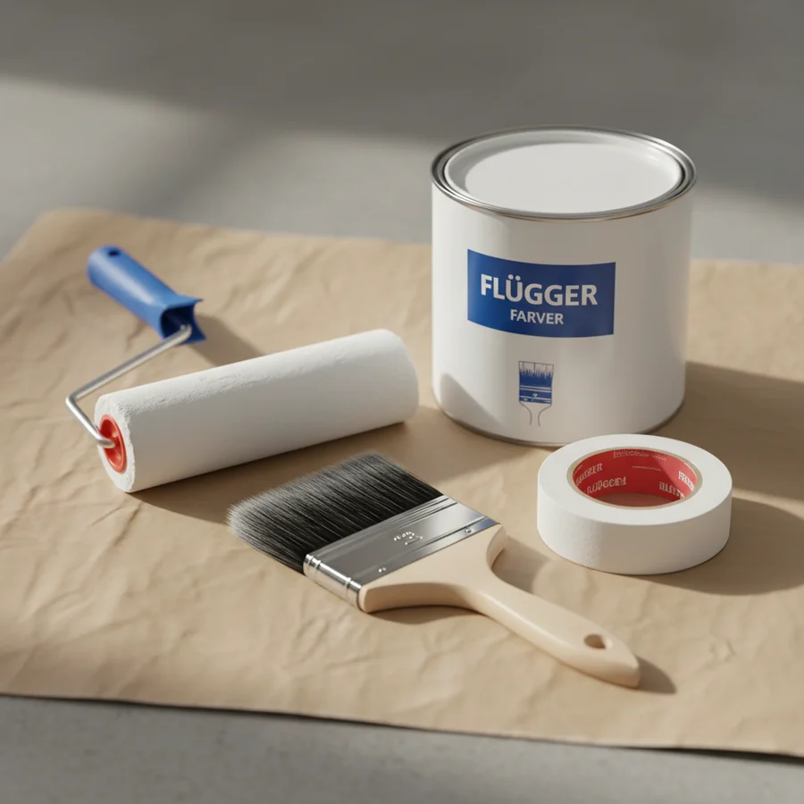 Malerværktøj til facademaling