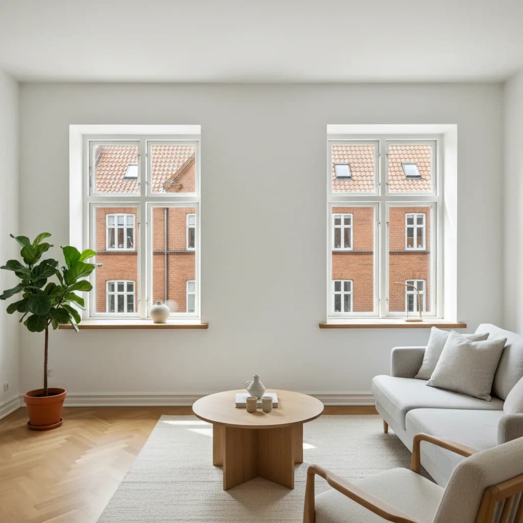 Færdigt malerresultat — Indvendig maling i København