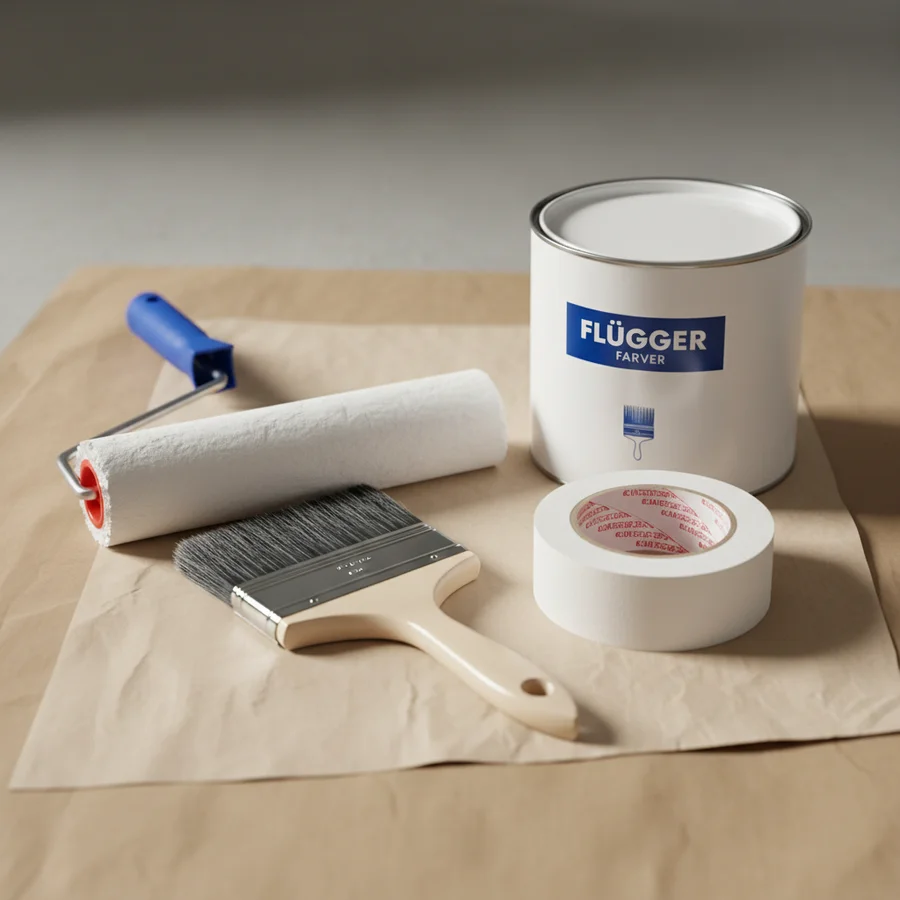 Malerværktøj til udvendig maling