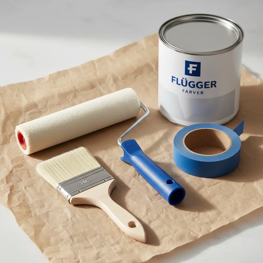 Malerværktøj til facademaling