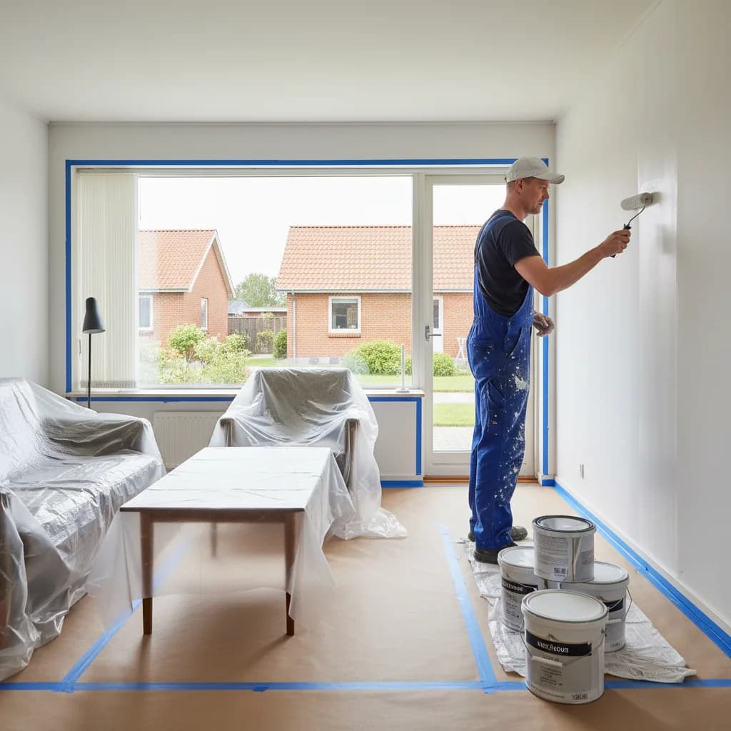 Maler i Næstved — find lokale malerfirmaer