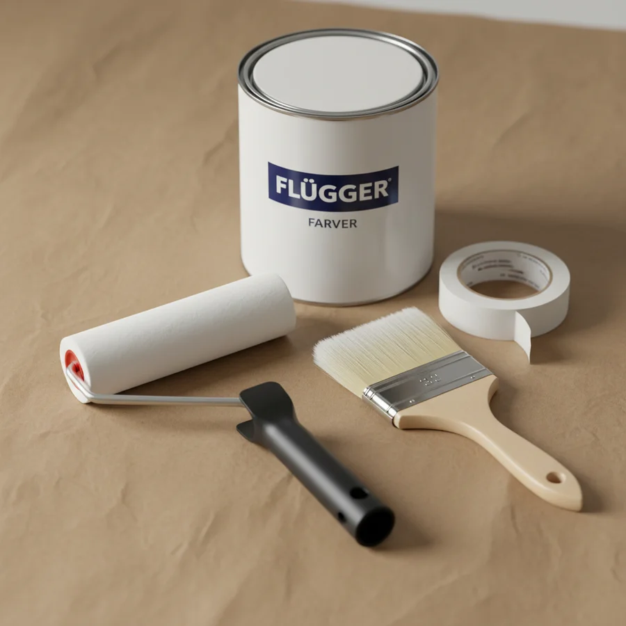 Malerværktøj til facademaling