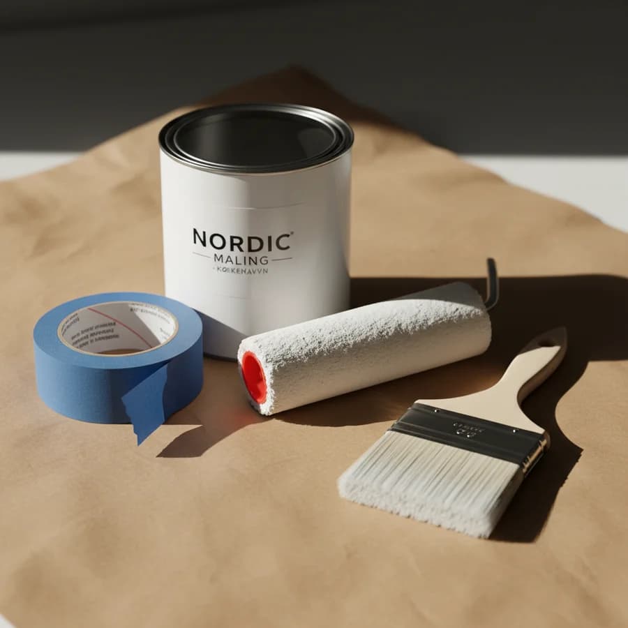 Malerværktøj til udvendig maling