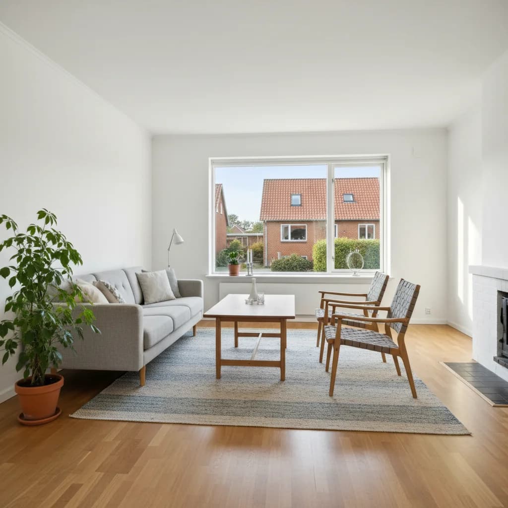 Færdigt malerresultat — Traevaerk Og Vinduer i Odense