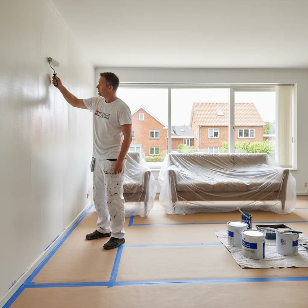 Maler i Roskilde — find lokale malerfirmaer