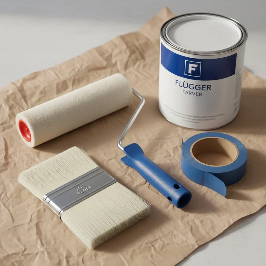 Malerværktøj til indvendig maling