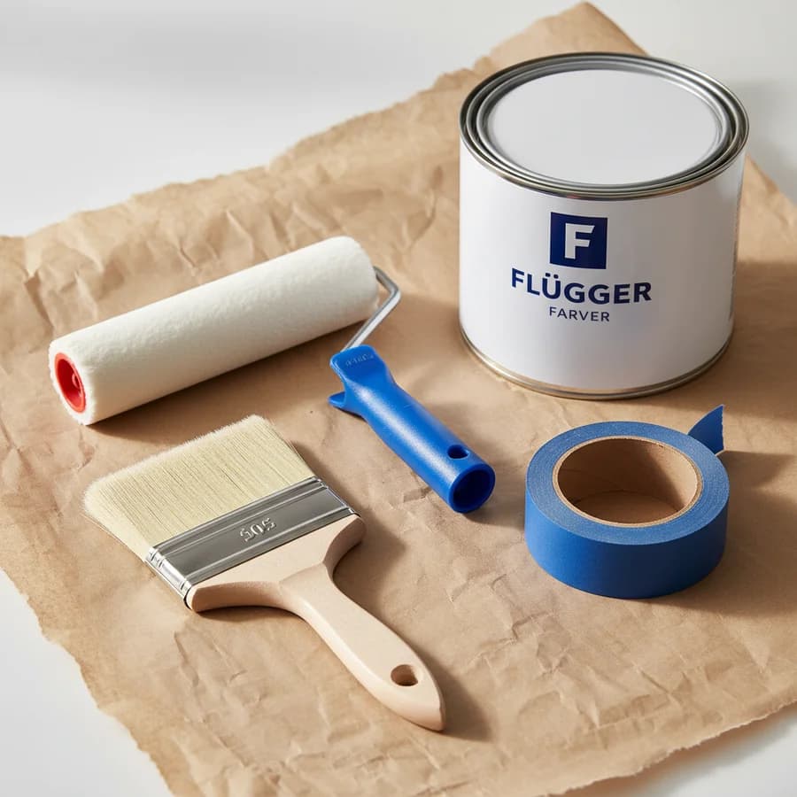 Malerværktøj til udvendig maling