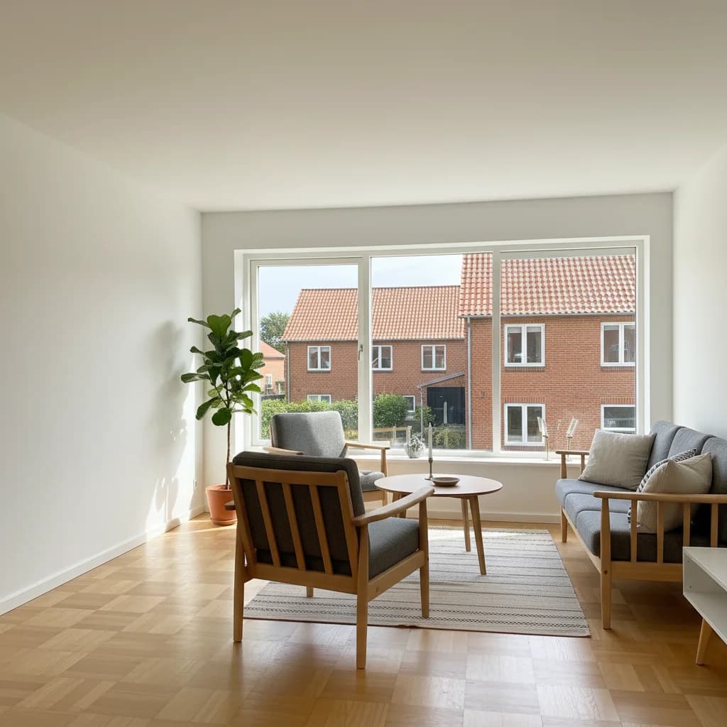 Resultat af professionel traevaerk og vinduer