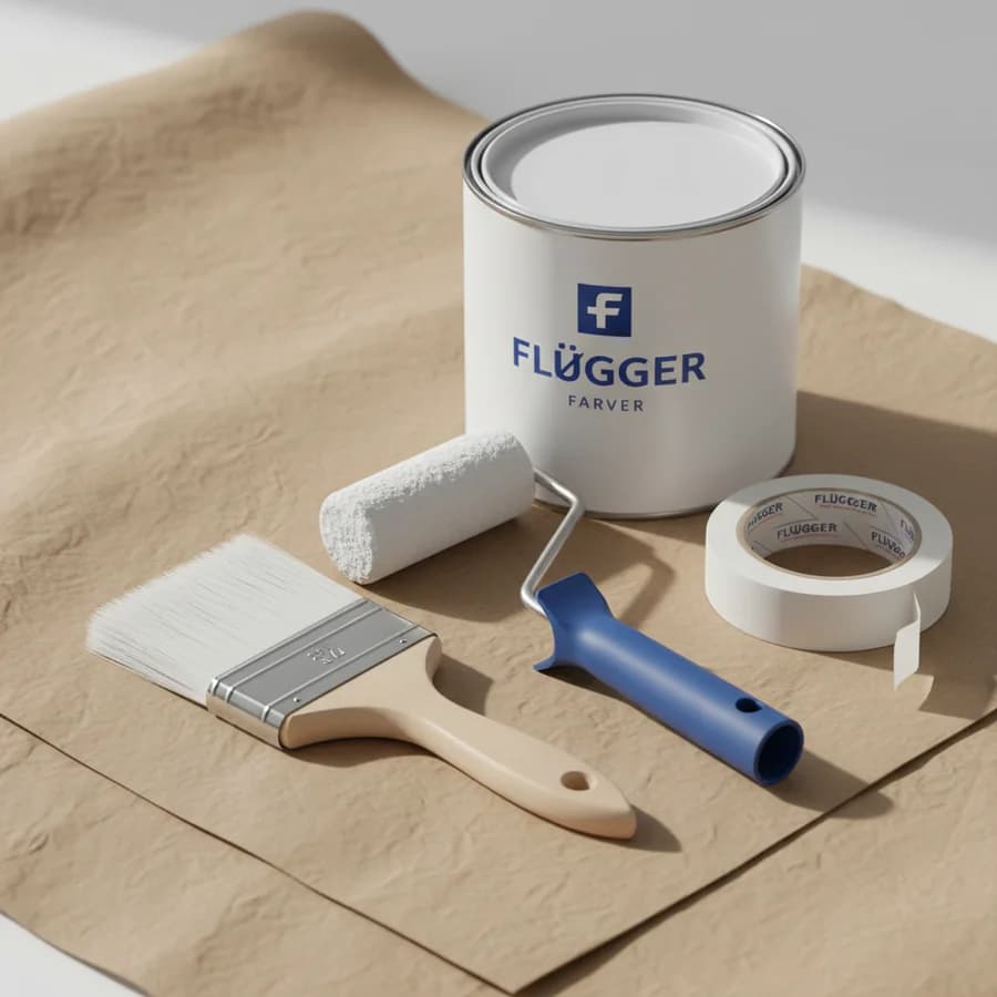 Malerværktøj til udvendig maling