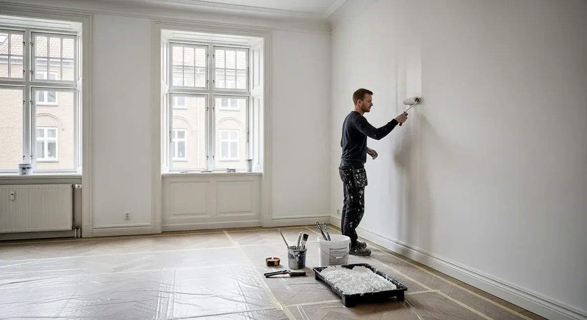 Prisguide: Maling af lejlighed i Danmark – hvad koster det?