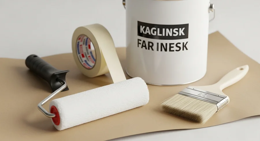 Malerværktøj til traevark og vinduer